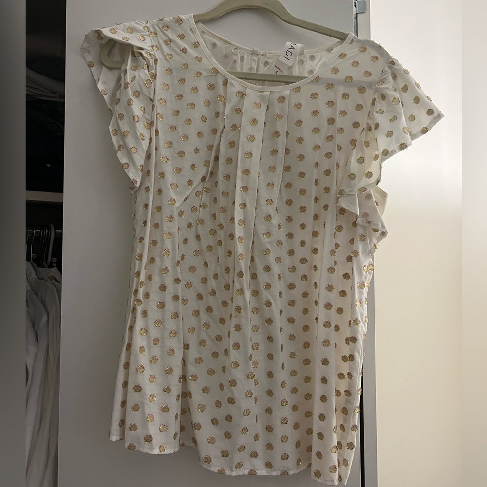 Anthropologie Polka Dot Shirt
